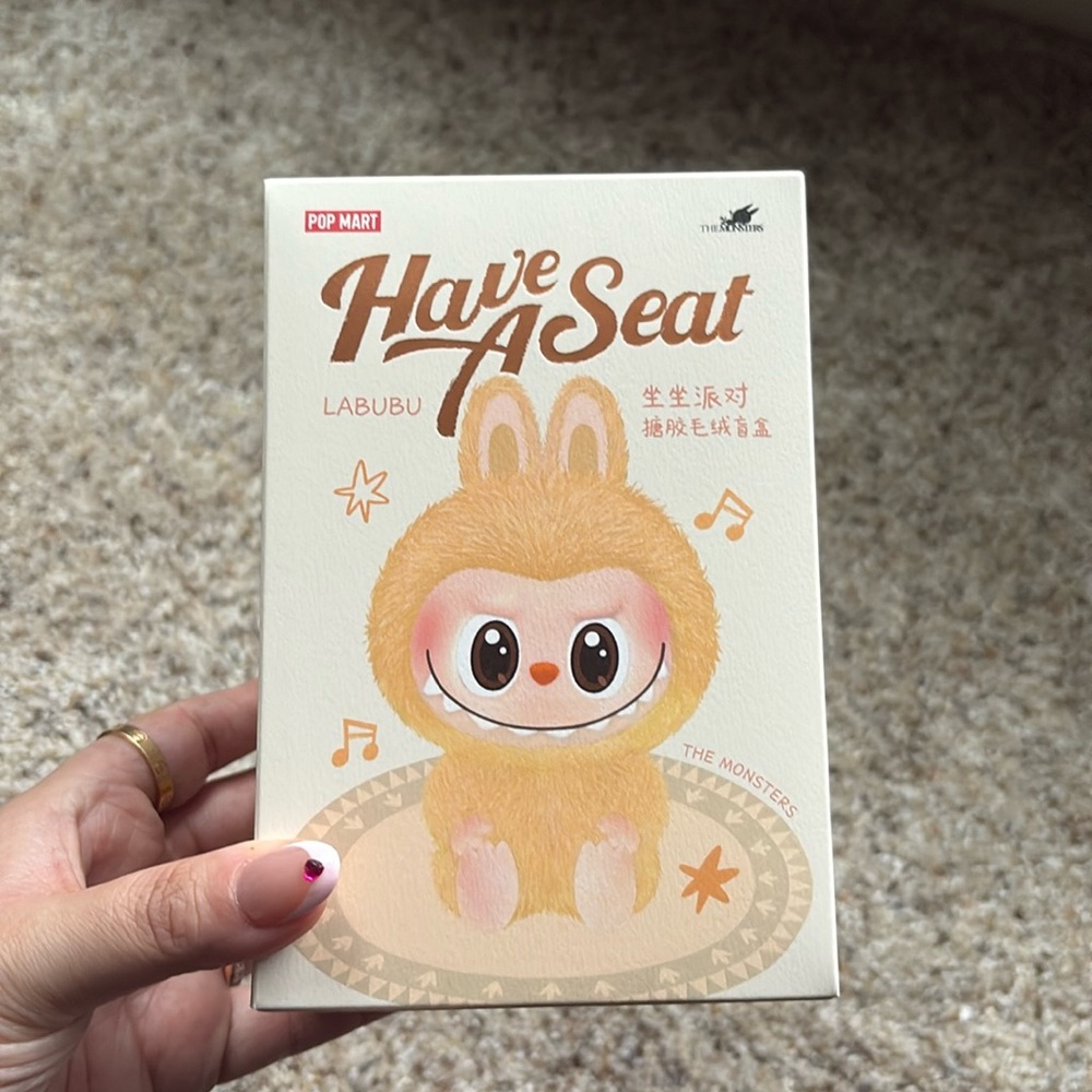 POP MART LABUBU Have a Seat -